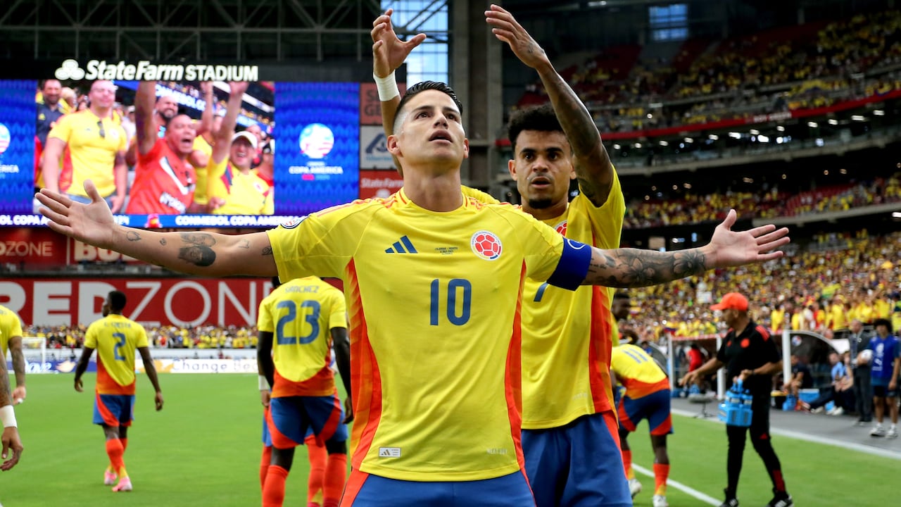 James Rodríguez, capitán de la Selección Colombia