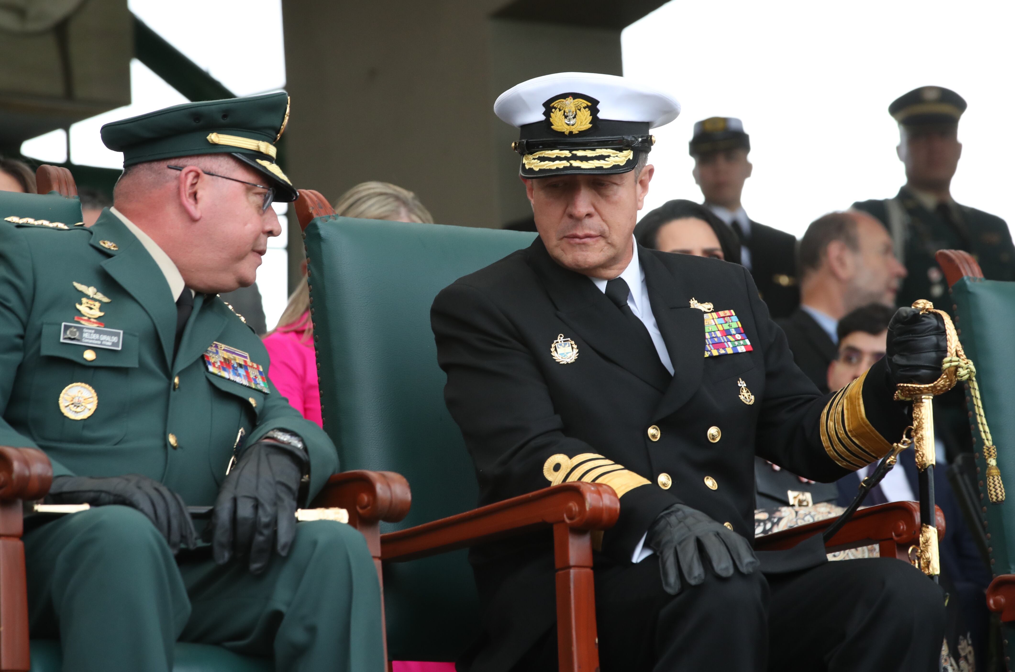 Almirante Francisco Hernando Cubides Granados  nuevo comandante general de las Fuerzas Militares