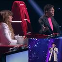 Jurados de la Voz Kids dando su opinión sobre David Santiago.