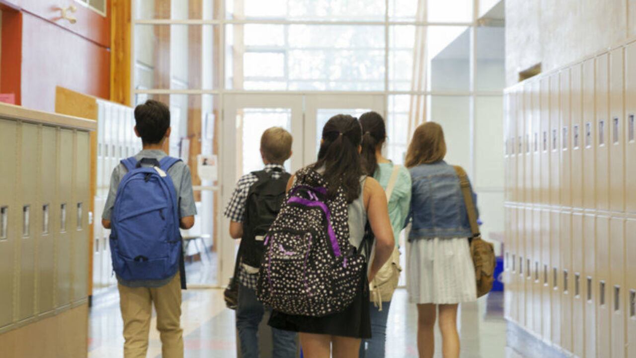 Los niños en edad escolar, y principalmente los que tienen entre 6 y 7 años, no deberían cargar maletas con más de dos kilos.