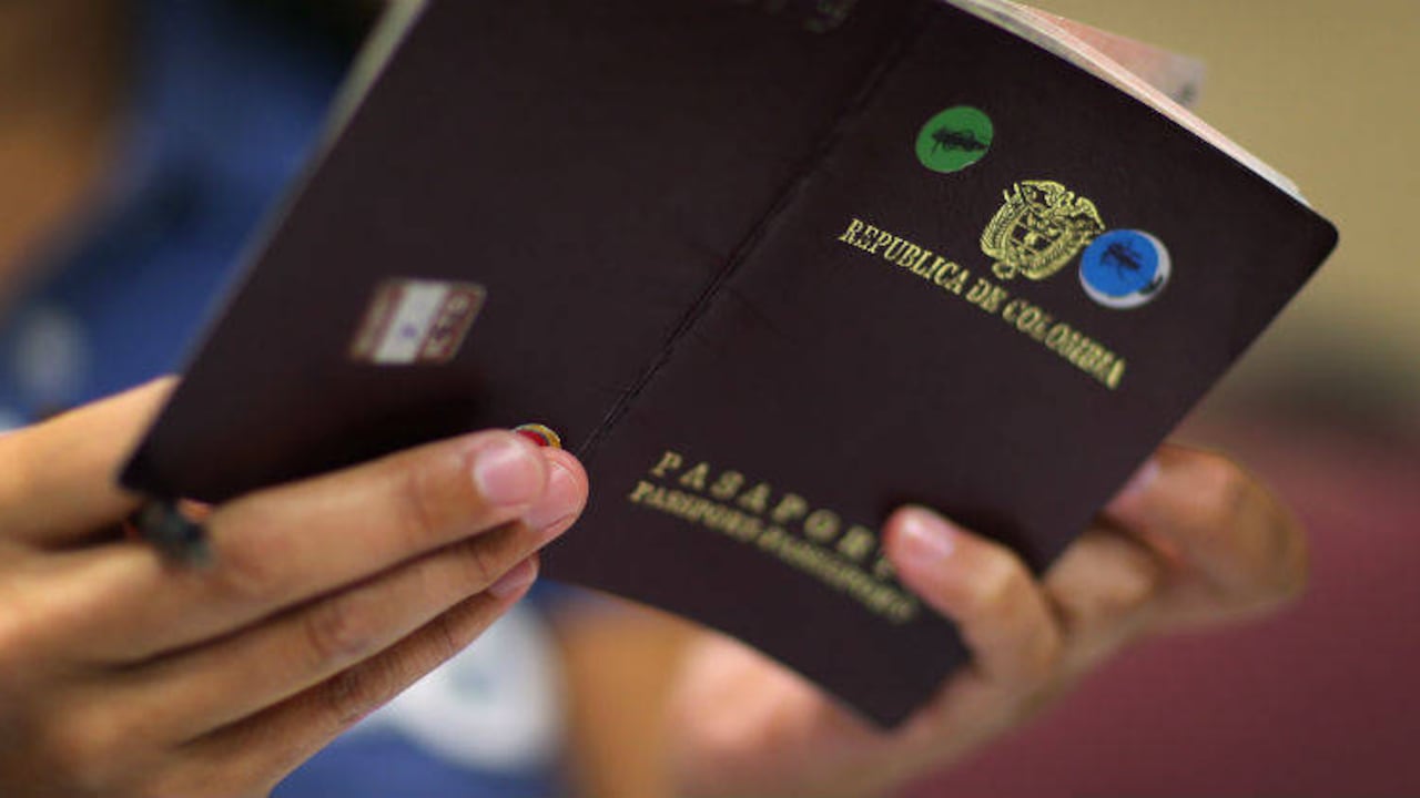 Pasaporte colombiano