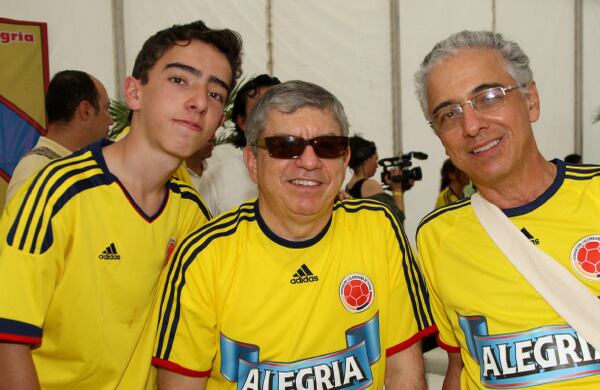 Emilio Muñoz, César Gaviria y Jorge Hernán Muñoz.