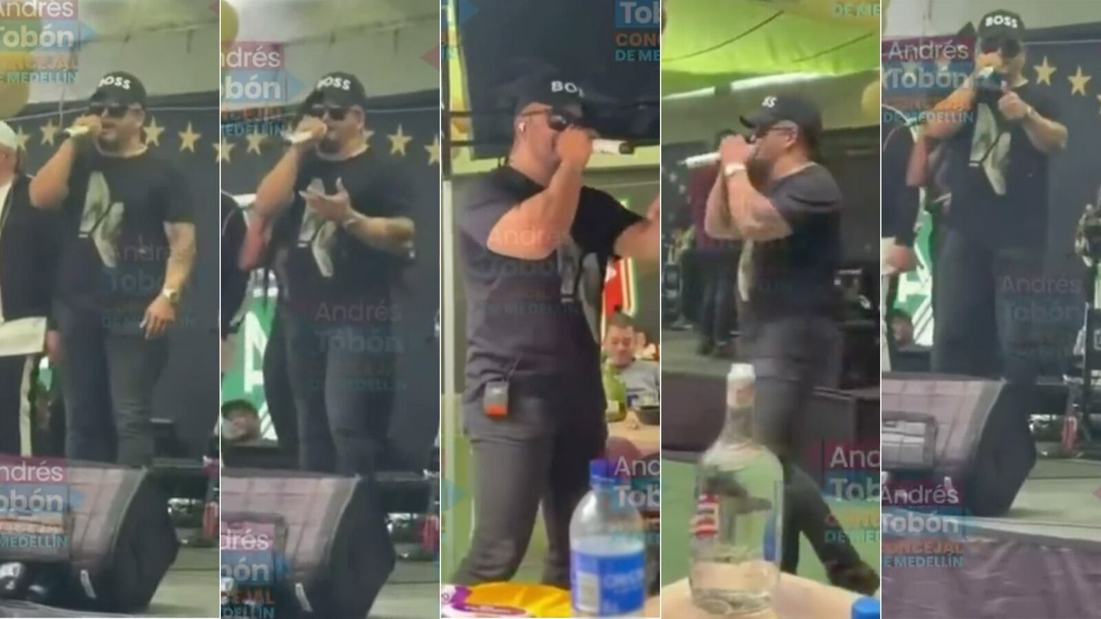 Concierto de Nelson Velásquez en la cárcel de Itagüí.