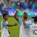 Jader Valencia anotó doblete ante Santa Fe