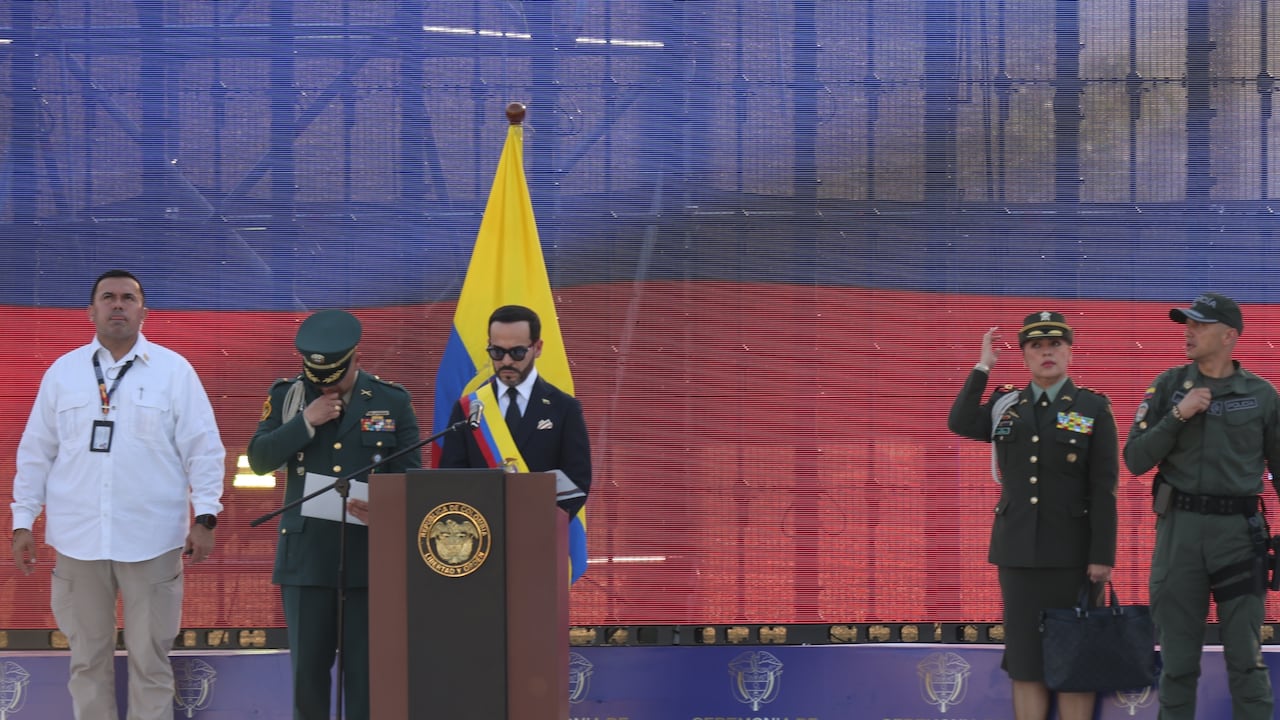 El presidente Abelardo De La Espriella dio su primer discurso.