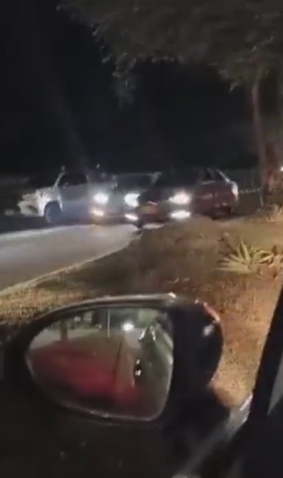 Caos en Cali por piques ilegales en la avenida Cañasgordas.