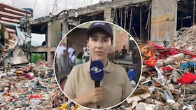 Erika Zapata mostró cruda realidad de víctimas del terremoto en Chocó.