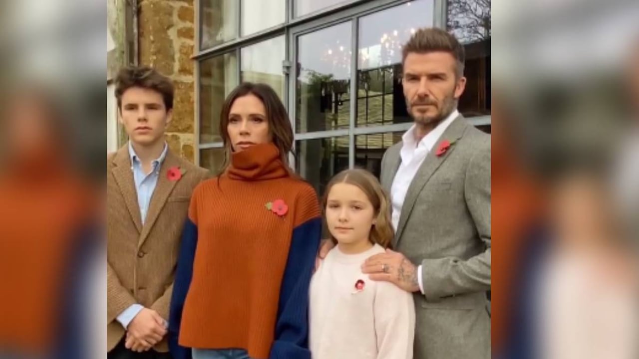 Cruz, hijo de David Beckham, evidenció robo en casa del deportista en Londres.