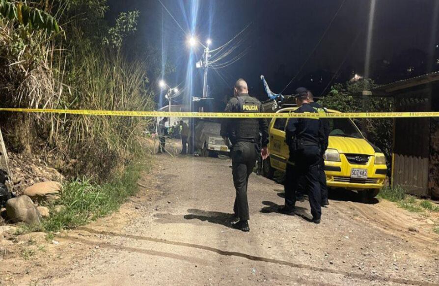 Homicidio en el barrio Luz de Salvación en Bucaramanga.