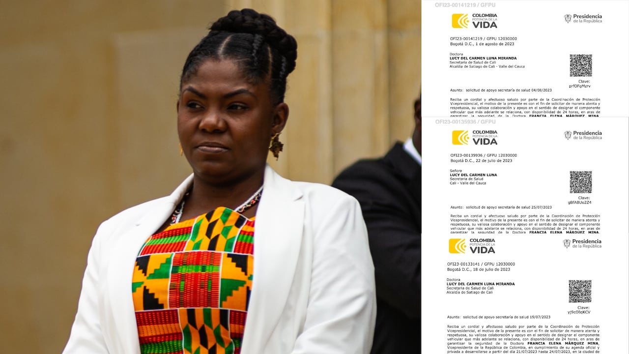 Los documentos que prueban que la Vicepresidencia de la República sí solicitó ambulancias 24 horas.