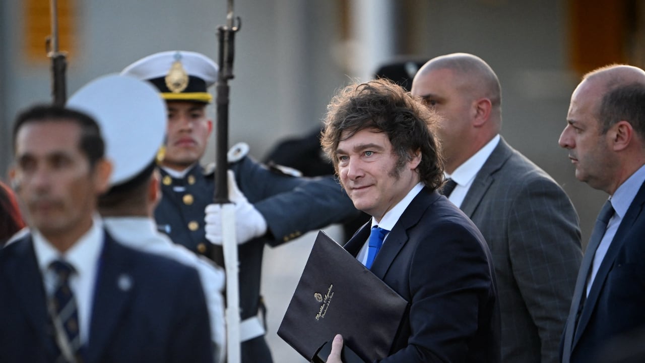 Javier Milei, presidente de Argentina.