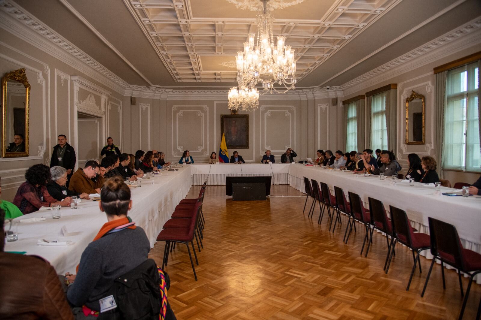 Reunión del presidente Gustavo Petro