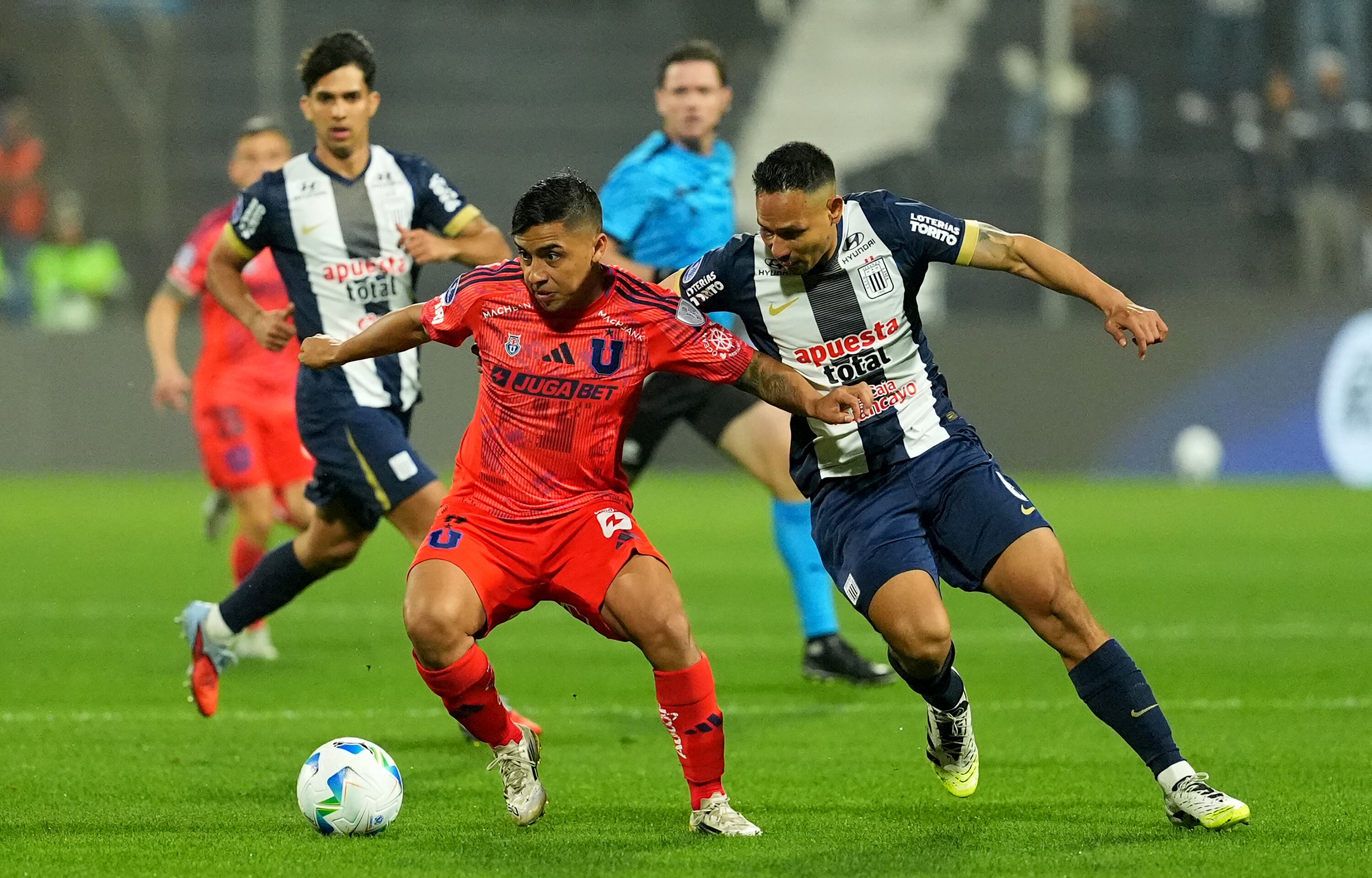 Alianza Lima vs. Universidad de Chile por Copa Sudamericana.