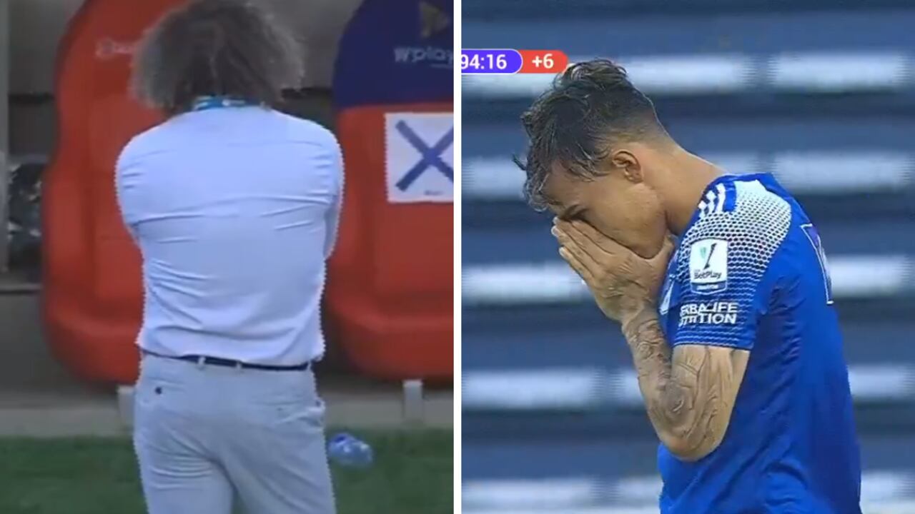 Reacción de Gamero tras el desperdicio de Ricardo Márquez