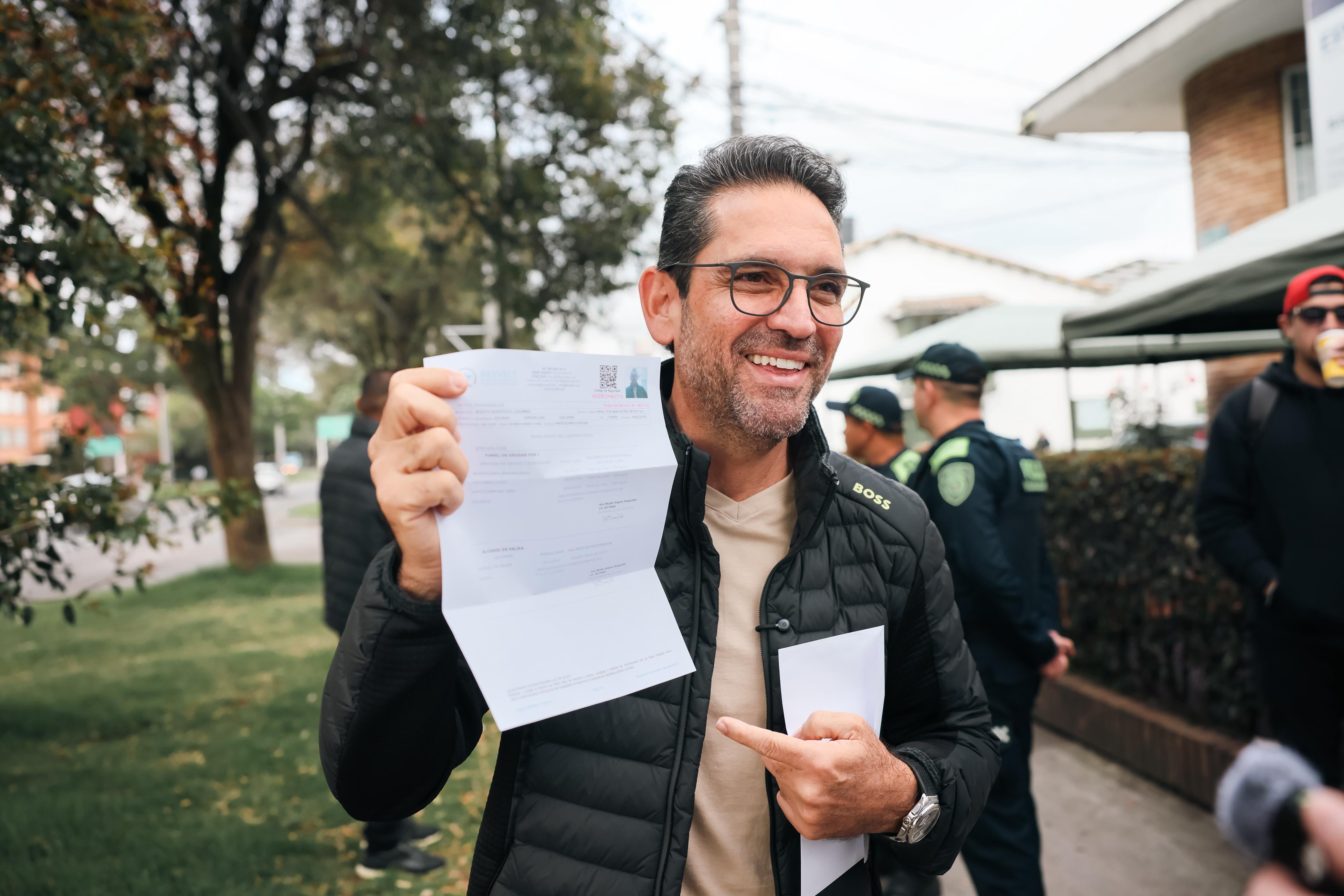 Los candidatos de la coalición La Fuerza de las Regiones se sometieron a exámenes toxicológicos