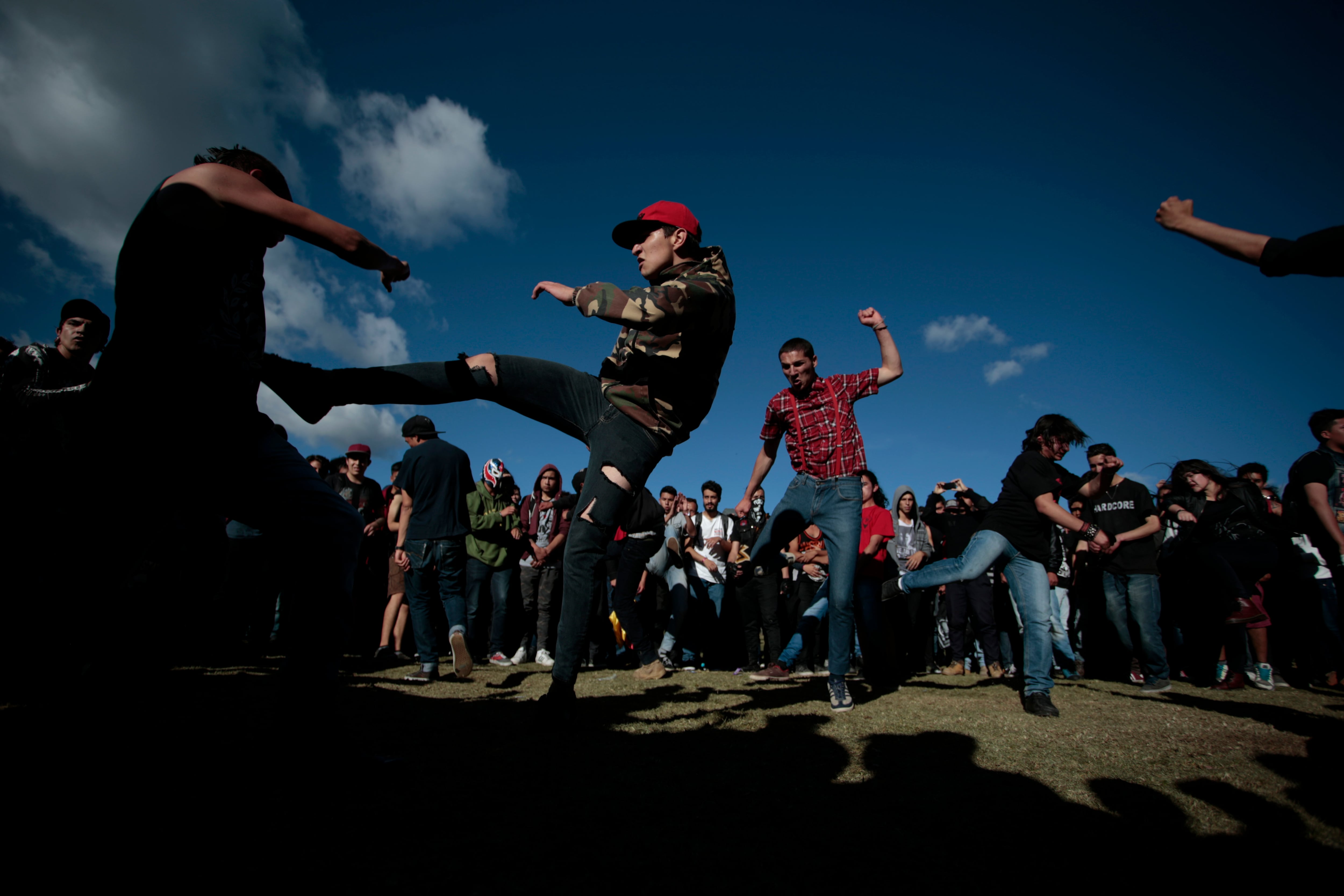 17 Agosto 2015. Bogotá. En el parque Simón Bolivar se celebra el último día del Festival Rock al Parque 2015, el más grande de Latinoamérica al aire libre. (Colprensa - Juan Páez).
