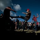 17 Agosto 2015. Bogotá. En el parque Simón Bolivar se celebra el último día del Festival Rock al Parque 2015, el más grande de Latinoamérica al aire libre. (Colprensa - Juan Páez).