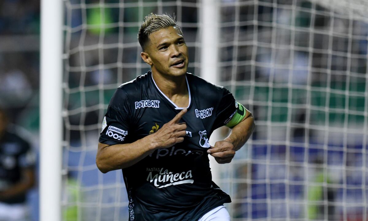 Teófilo Gutiérrez, jugador del Deportivo Cali. Foto: Dimayor