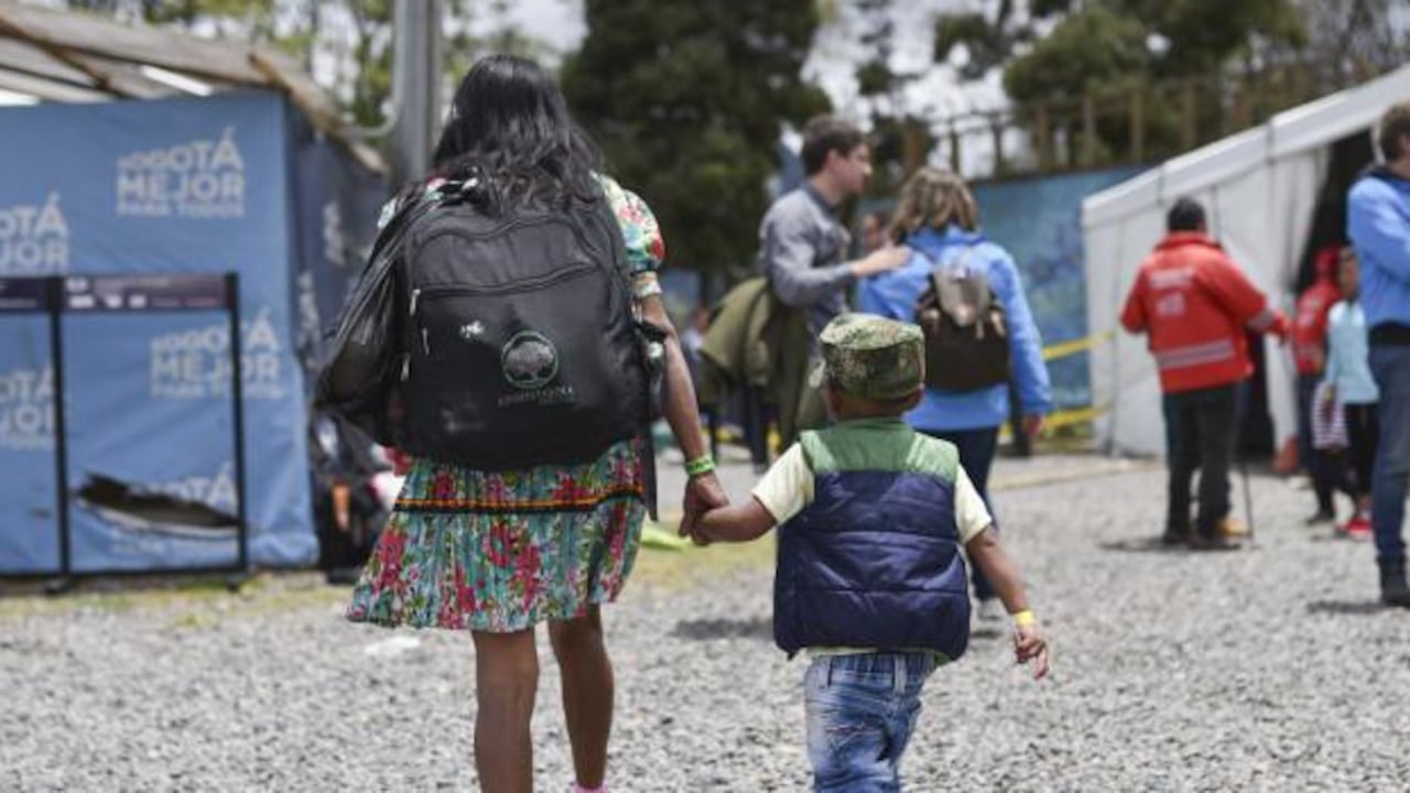 Un total de 130 familias conformadas por 423 personas de la comunidad embera, que se encuentran en Bogotá, retornarán a sus territorios esté miércoles