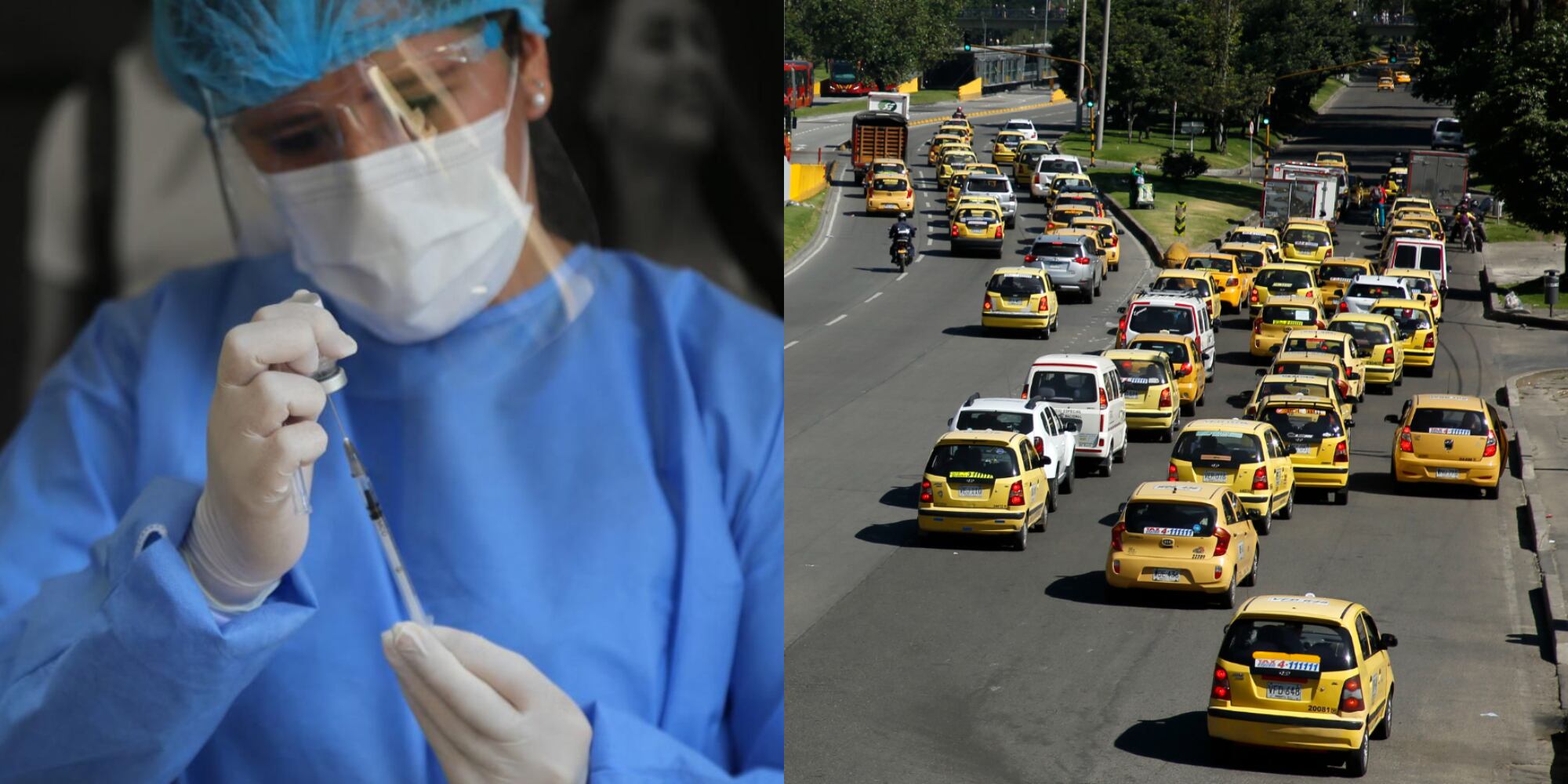 ¡Atención taxistas! Este martes pueden vacunarse en el Centro Comercial Carrera