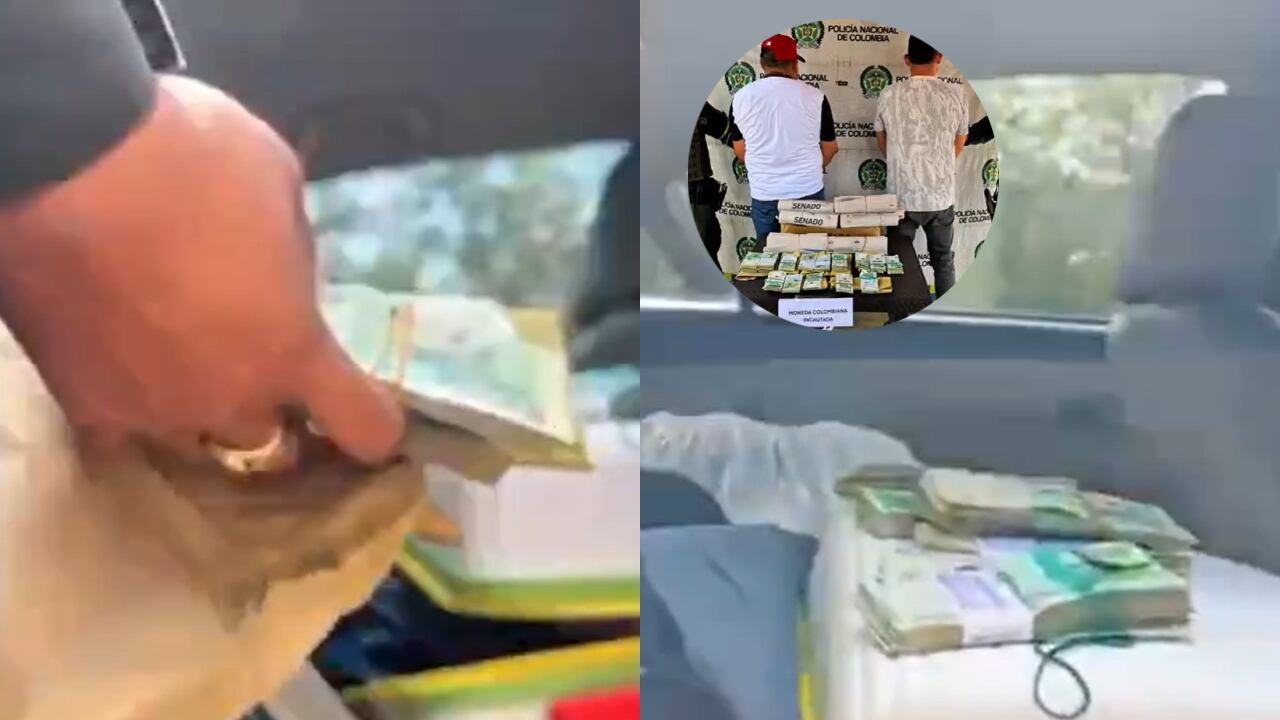 Estos eran los sobres en los que iba el dinero.