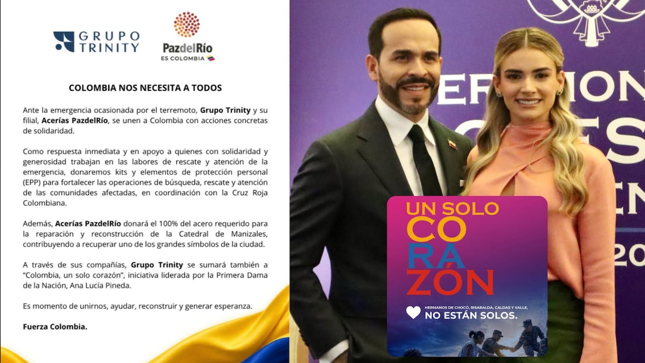 Compañía se suma a la campaña 'Colombia un solo corazón'.