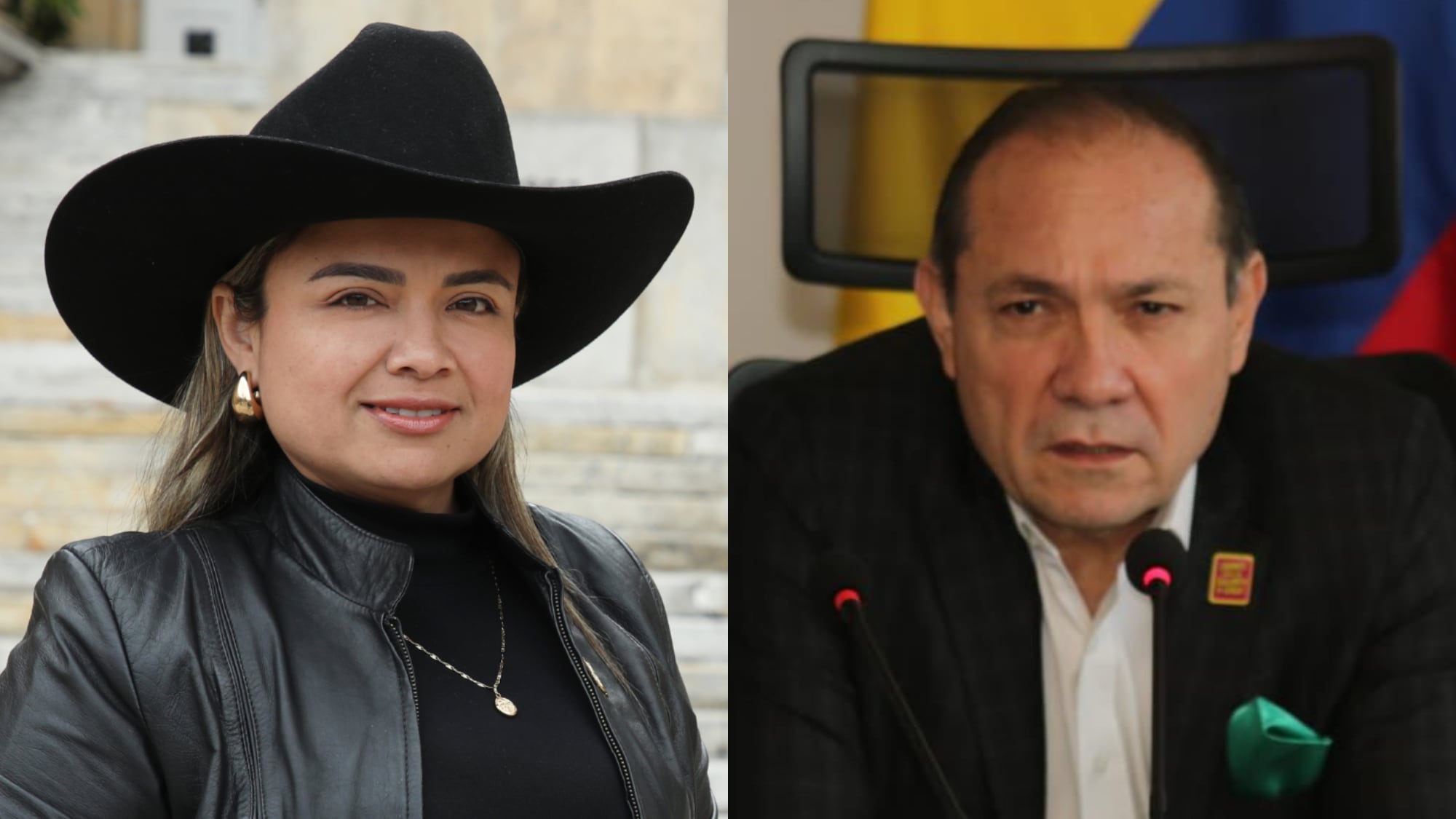 Lina Garrido y Antonio Sanguino.