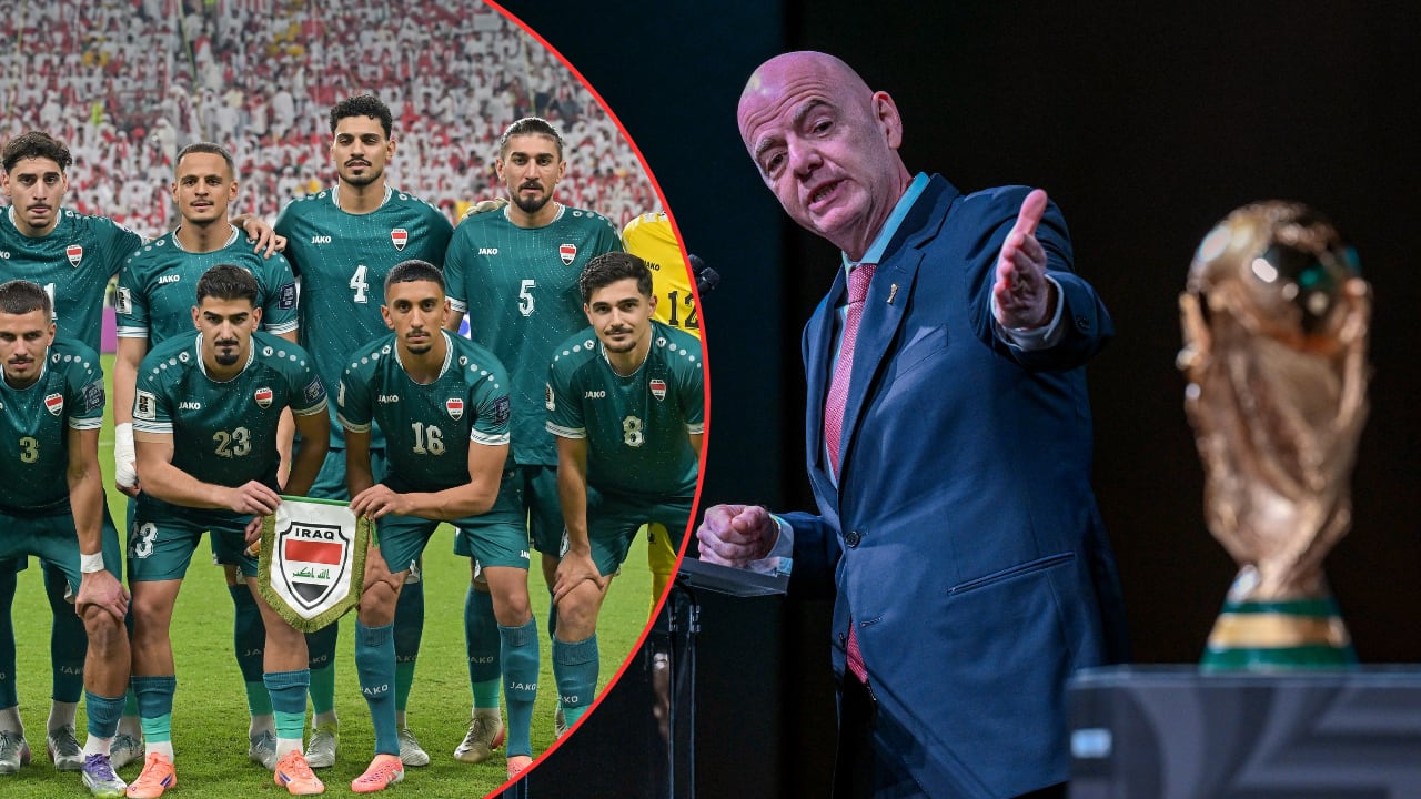 Irak cuenta con líos logísticos para presentarse al repechaje del Mundial 2026
