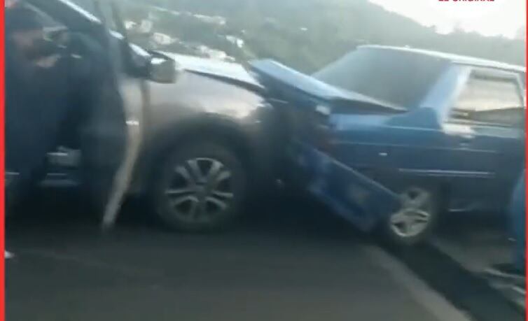 Accidente en el puente Helicoidal
