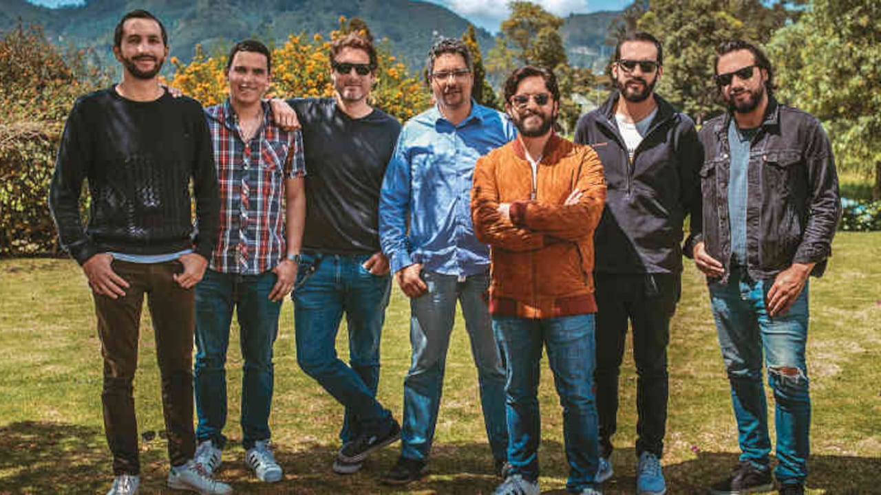 Sergio Pabón, Juan Camilo Silva, Julián Martínez, Gabriel García, Juan David Shool, Philippe Siegenthaler y Santiago Vélez.