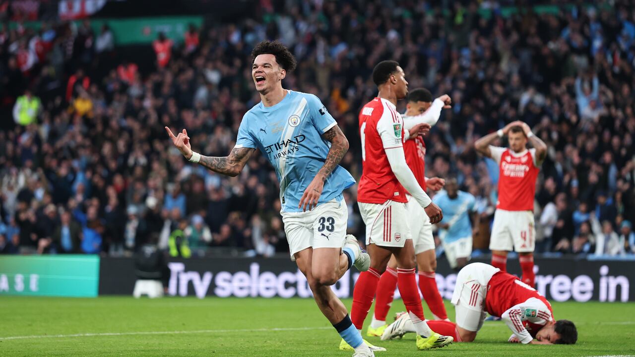 Manchester City, campeón de la Carabao Cup 2026 sobre Arsenal.