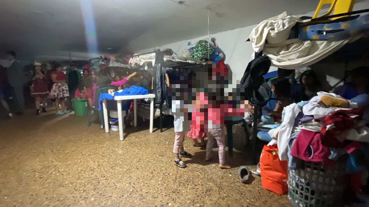 Los indígenas llegaron al hogar Buen Samaritano con la promesa de recibir ayudas del Gobierno, pero hace un año que no saben de ese apoyo.