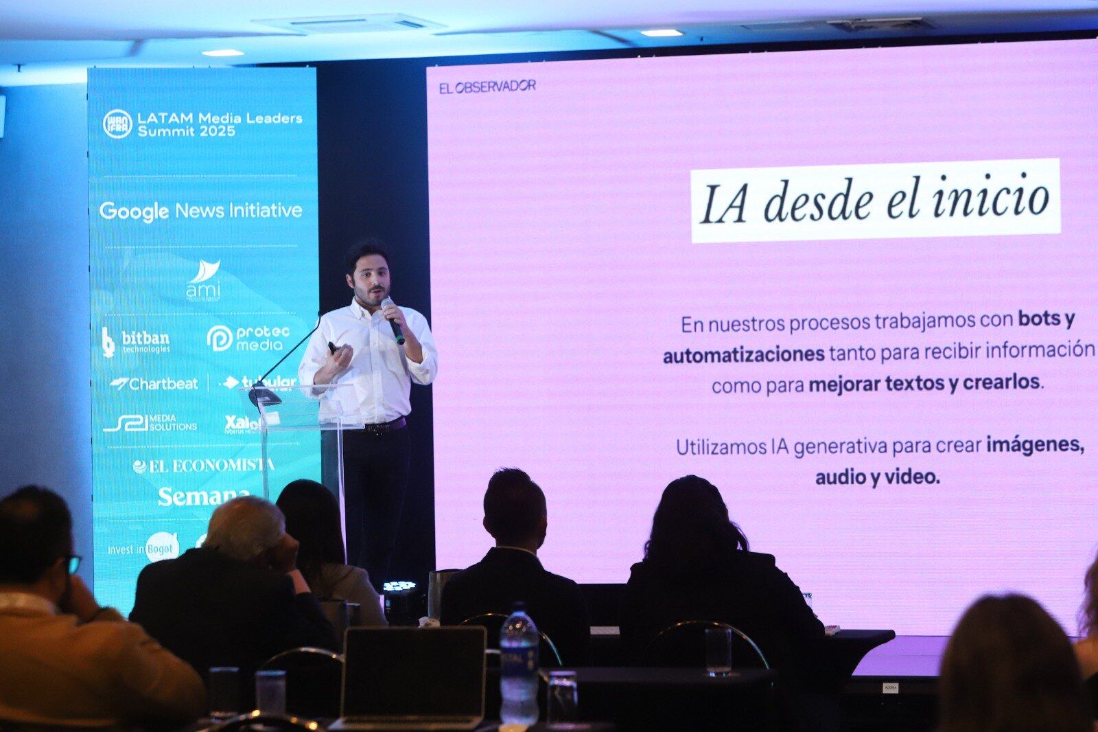 La inteligencia artificial fue uno de los temas centrales del LATAM Media Leaders Summit 2025.