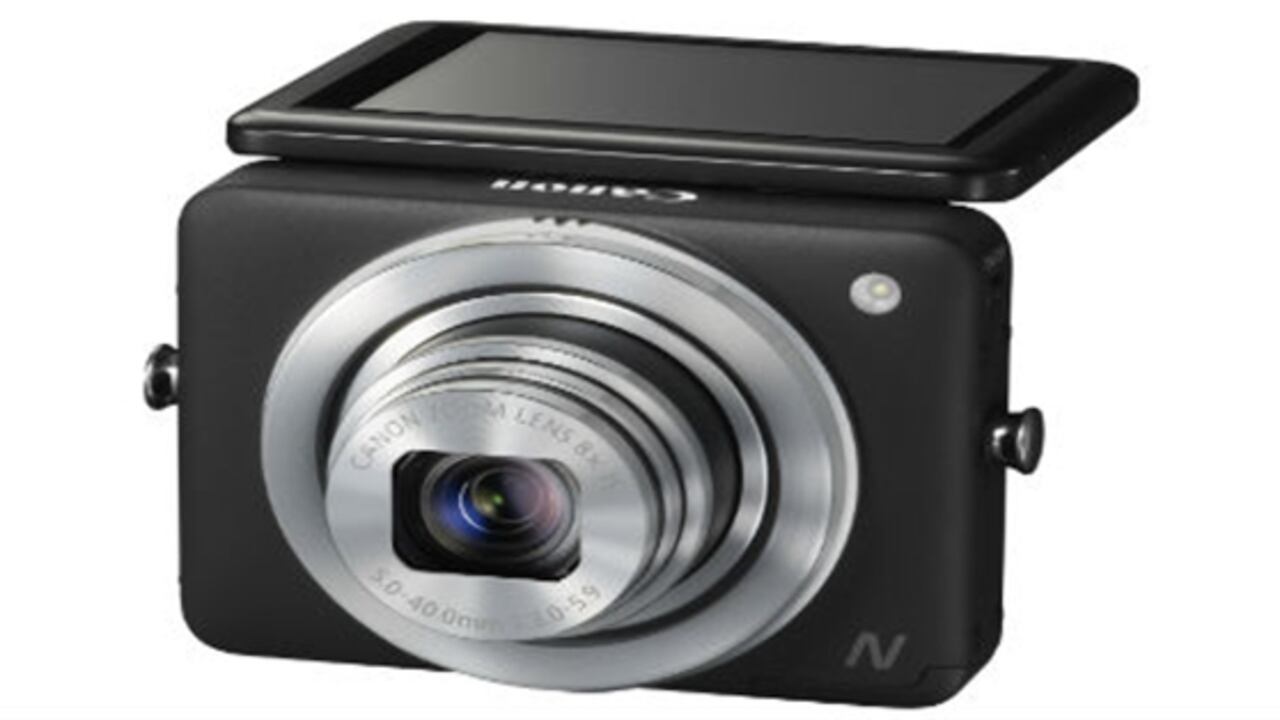 La nueva cámara Canon Powershot N busca tener mayor conectividad inálambrica.