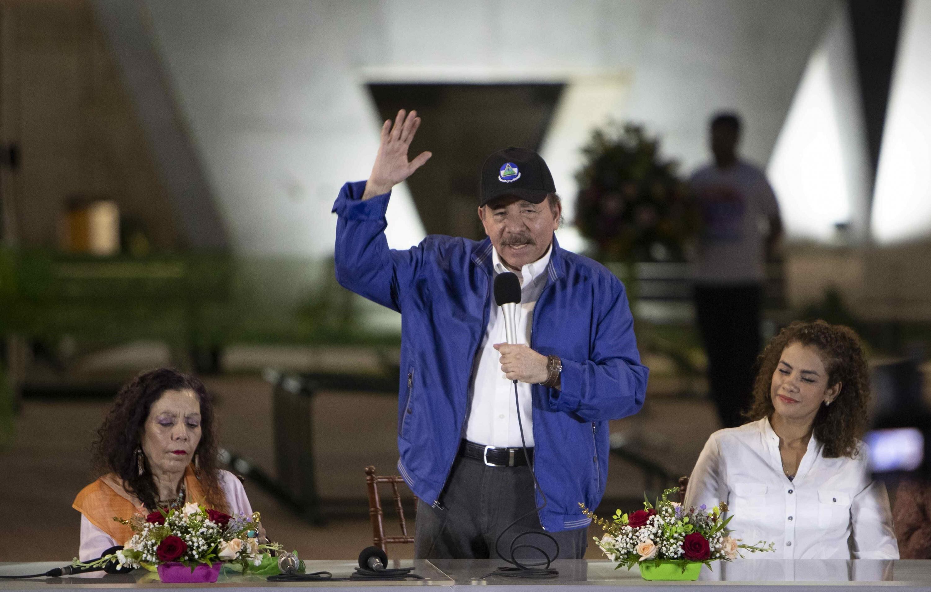 Daniel Ortega, presidente de Nicaragua.