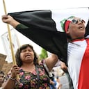 Milas de peruanos reclaman que no se les ha respetado su derecho a elegir presidente. Foto: AFP.