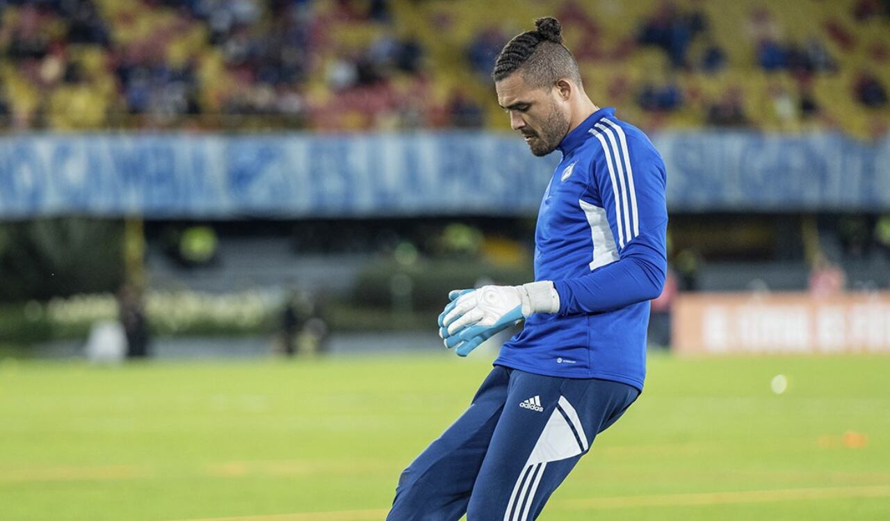 Álvaro Montero es el habitual titular en el arco de Millonarios.