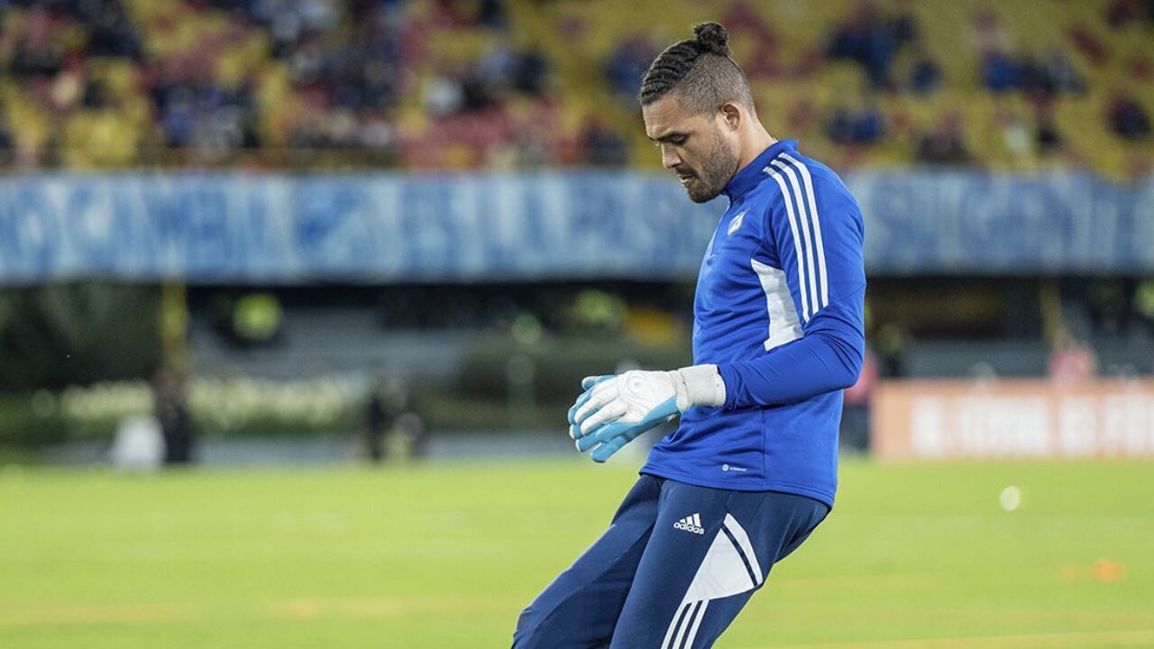 Álvaro Montero es el habitual titular en el arco de Millonarios.