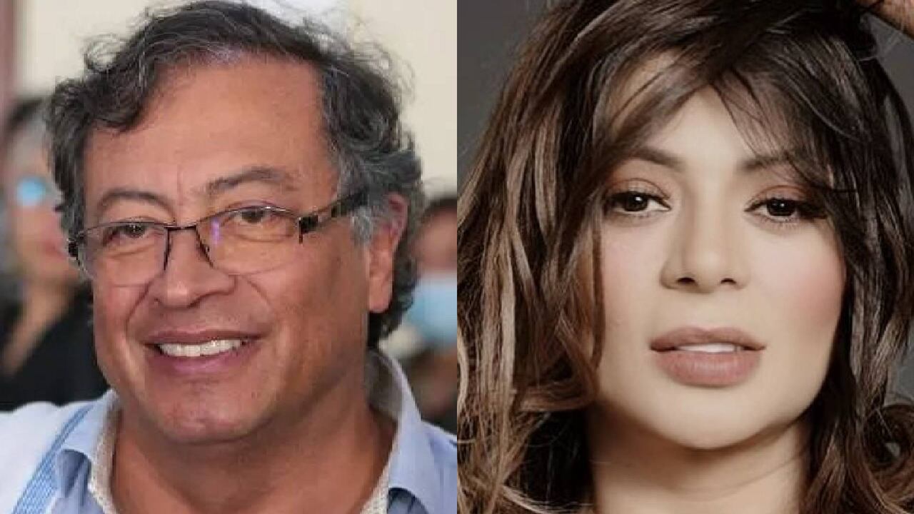 Esta no es la primera vez que Marbelle comparte algo relacionado con el presidente Gustavo Petro