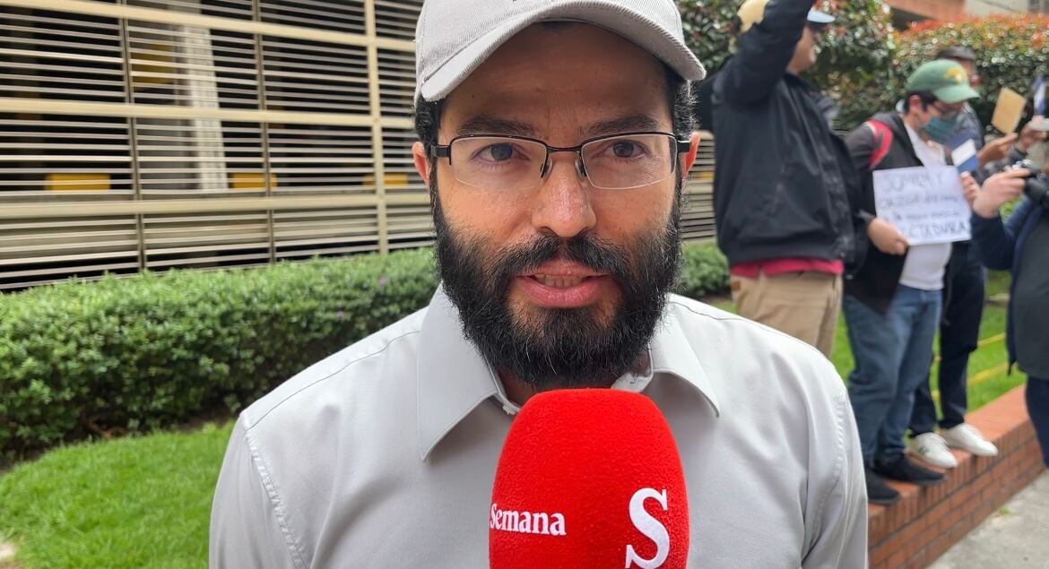 Diego Vargas vocero manifestación