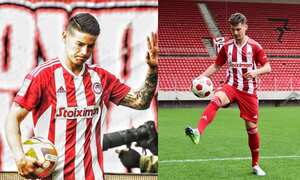 James Rodríguez y Sergi Canós.