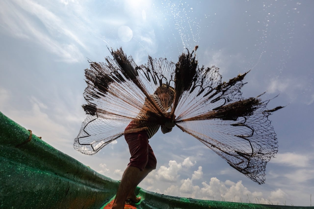 Pesca en el río Magdalena