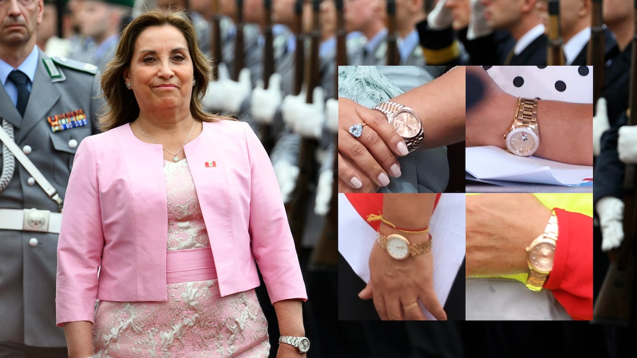Relojes Dina Boluarte