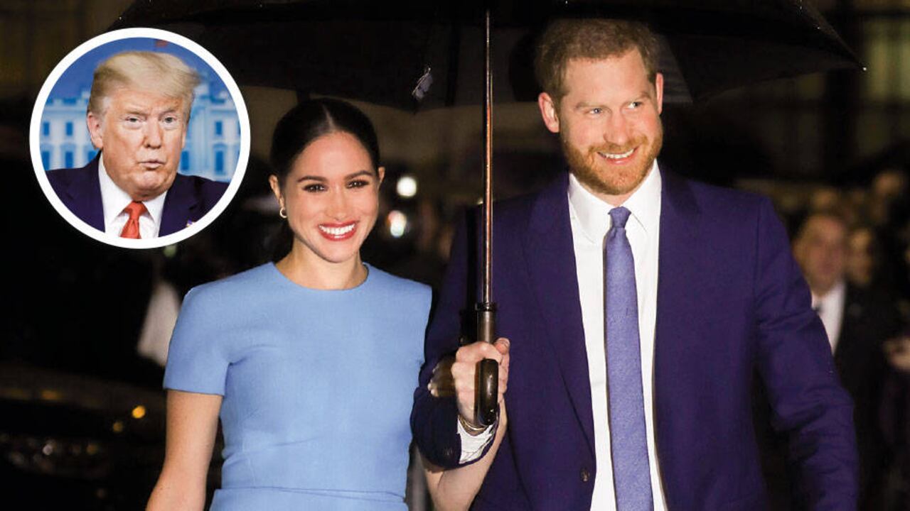 El príncipe Harry y Meghan Markle salieron oficialmente de la familia real y se fueron a Estados Unidos.