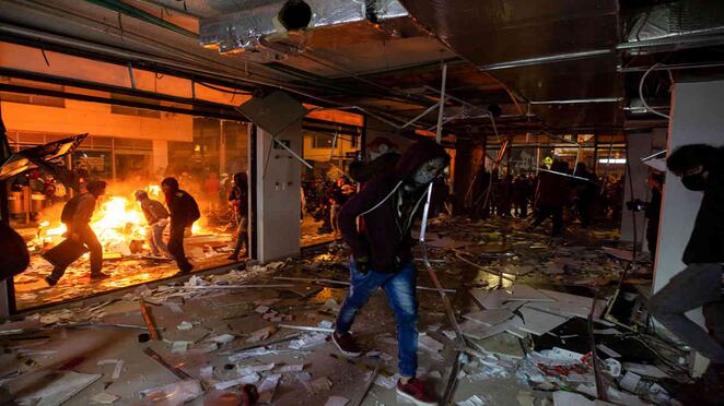 Protestas en Villa Granada