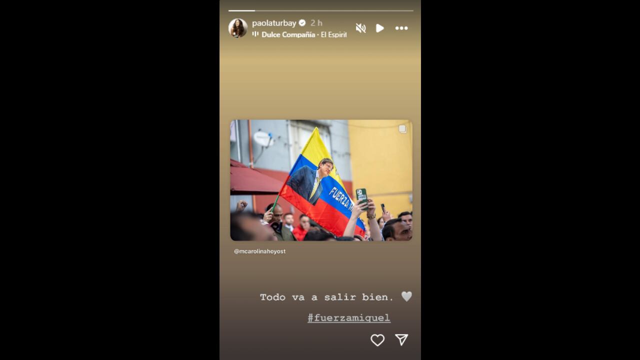 Paola Turbay envió mensaje por caso de Miguel Uribe Turbay