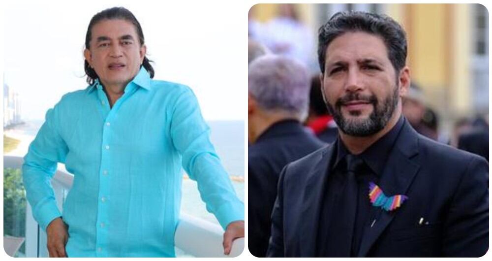 Agmeth Escaf (derecha) se despachó en contra de Gustavo Bolívar (izquierda) luego de que el ex senador asegurara que Escaf en el pasado hizo campaña para Duque y los Char