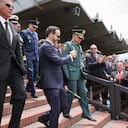 Ceremonia de reconocimiento a la nueva cúpula militar y la condecoración a la cúpula saliente en la Escuela Militar de Cadetes José Maria Córdoba.