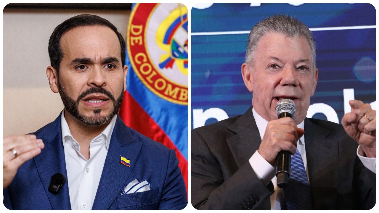 El precandidato presidencial Abelardo de la Espriella lanzó duras críticas al expresidente Juan Manuel Santos.