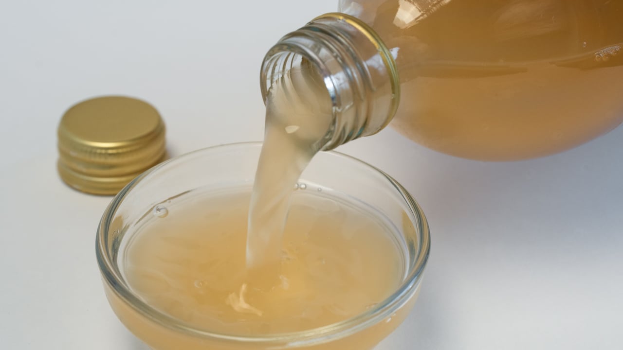 Apple Cider Vinegar in a Bowl